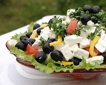 Рецепт салат Греция