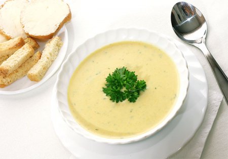Рецепт суп-пюре из капусты