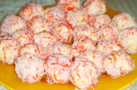 Закуска из крабового мяса